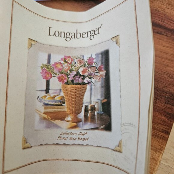 longaberger small boardwalk basket purse signed - Picture 9 of 9